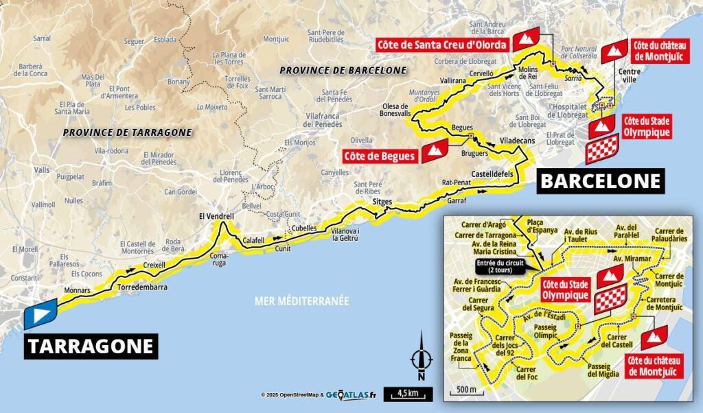 etape 2 tdf 2026 profil carte