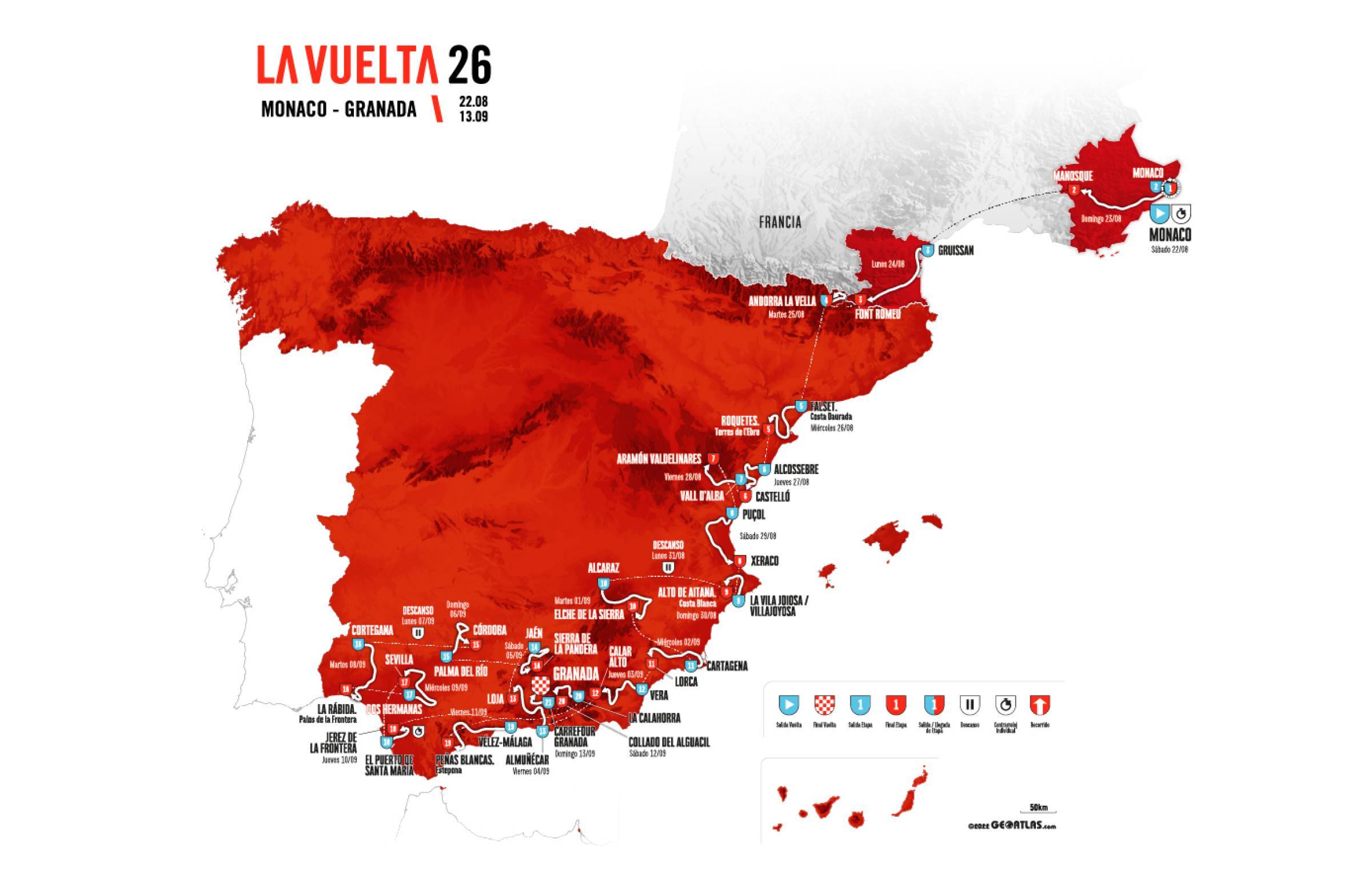 parcours vuelta 2026